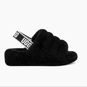 Ugg slides with strap